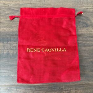 10x13.5” Rene Caovilla Dust Bag